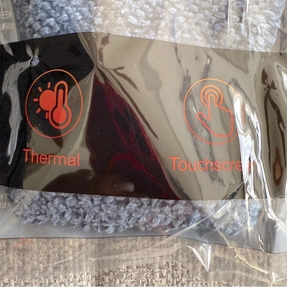 New! ViGrace women’s blue thermal touchscreen soft gloves